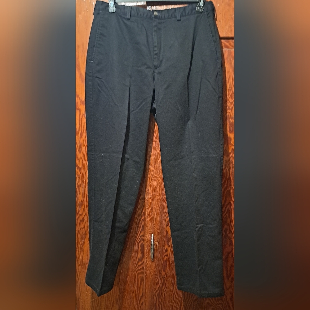 St. John's Bay Men's Black Dress Pants 34x32